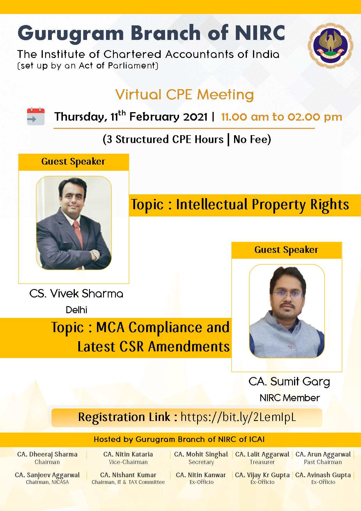 Virtual CPE Meeting