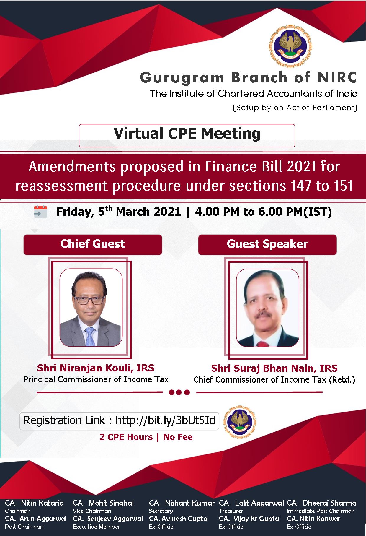 Virtual CPE Meeting