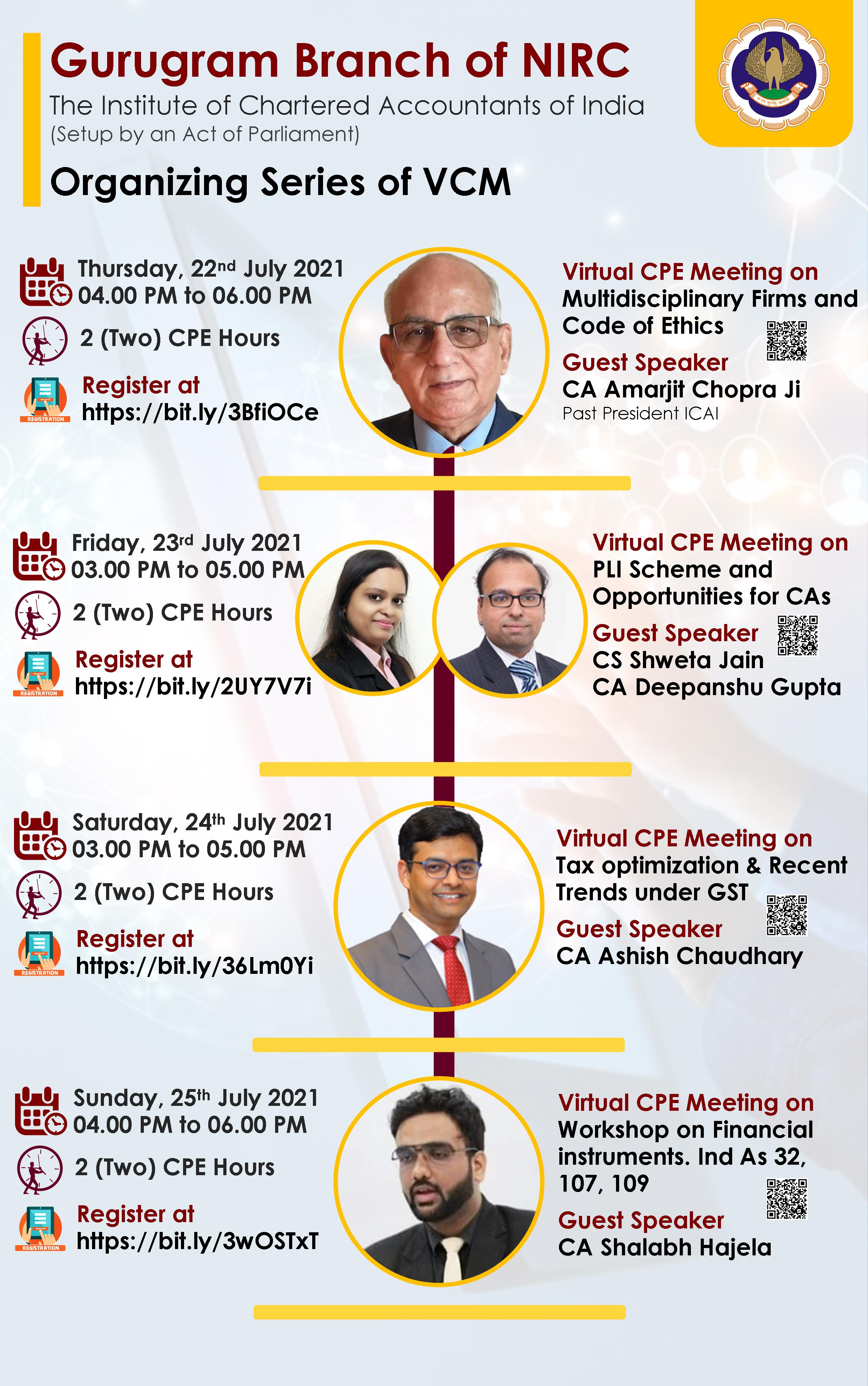 Series of Virtual CPE Meeting