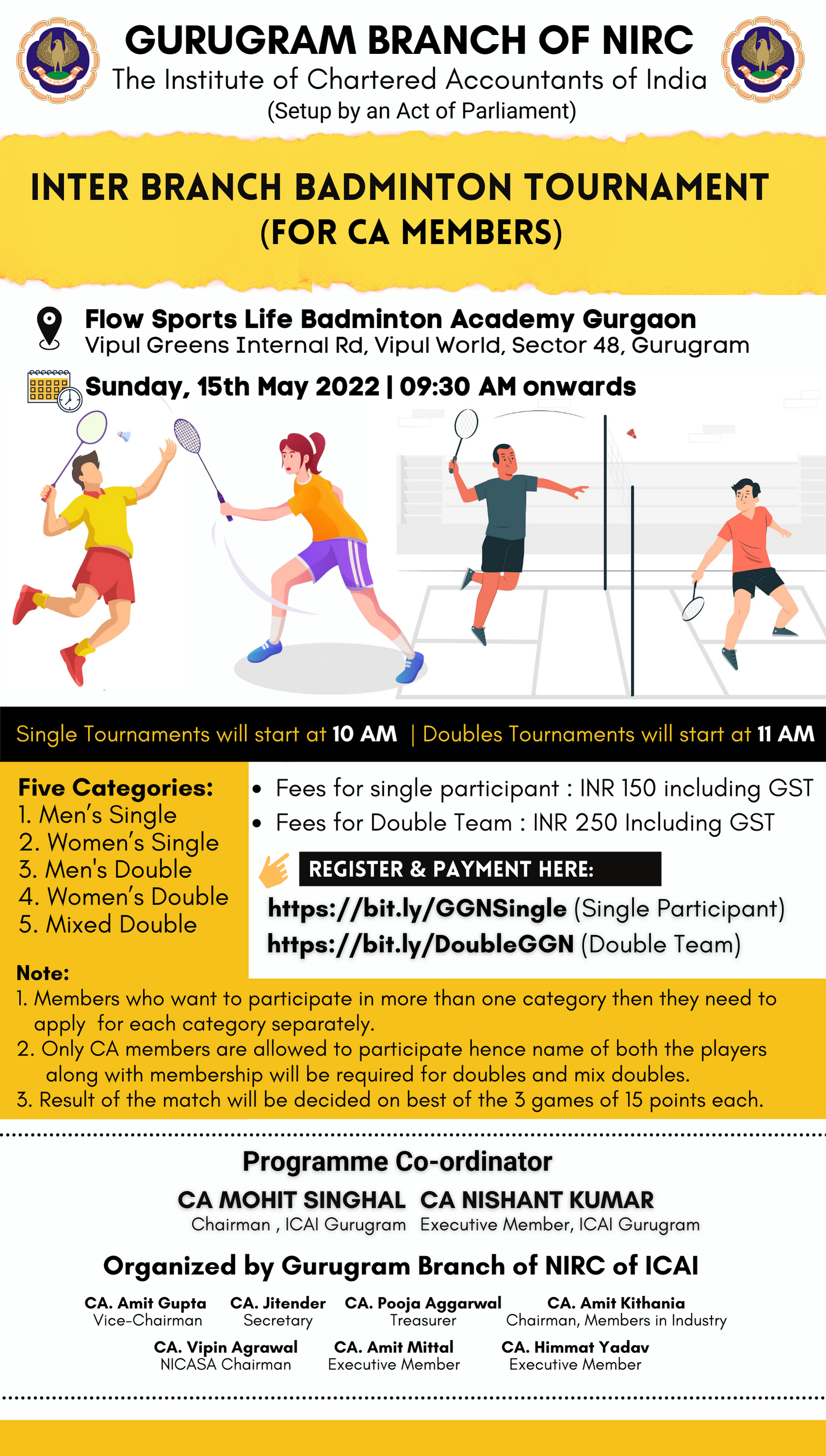 Inter Branch Badminton Tournament