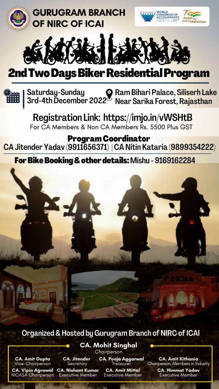 2nd Two Days Biker Residential Program