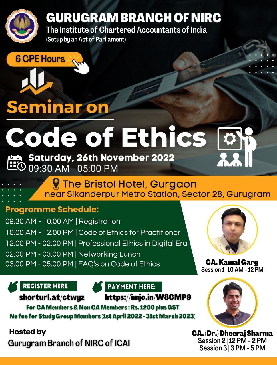 Seminar on Code of Ethics