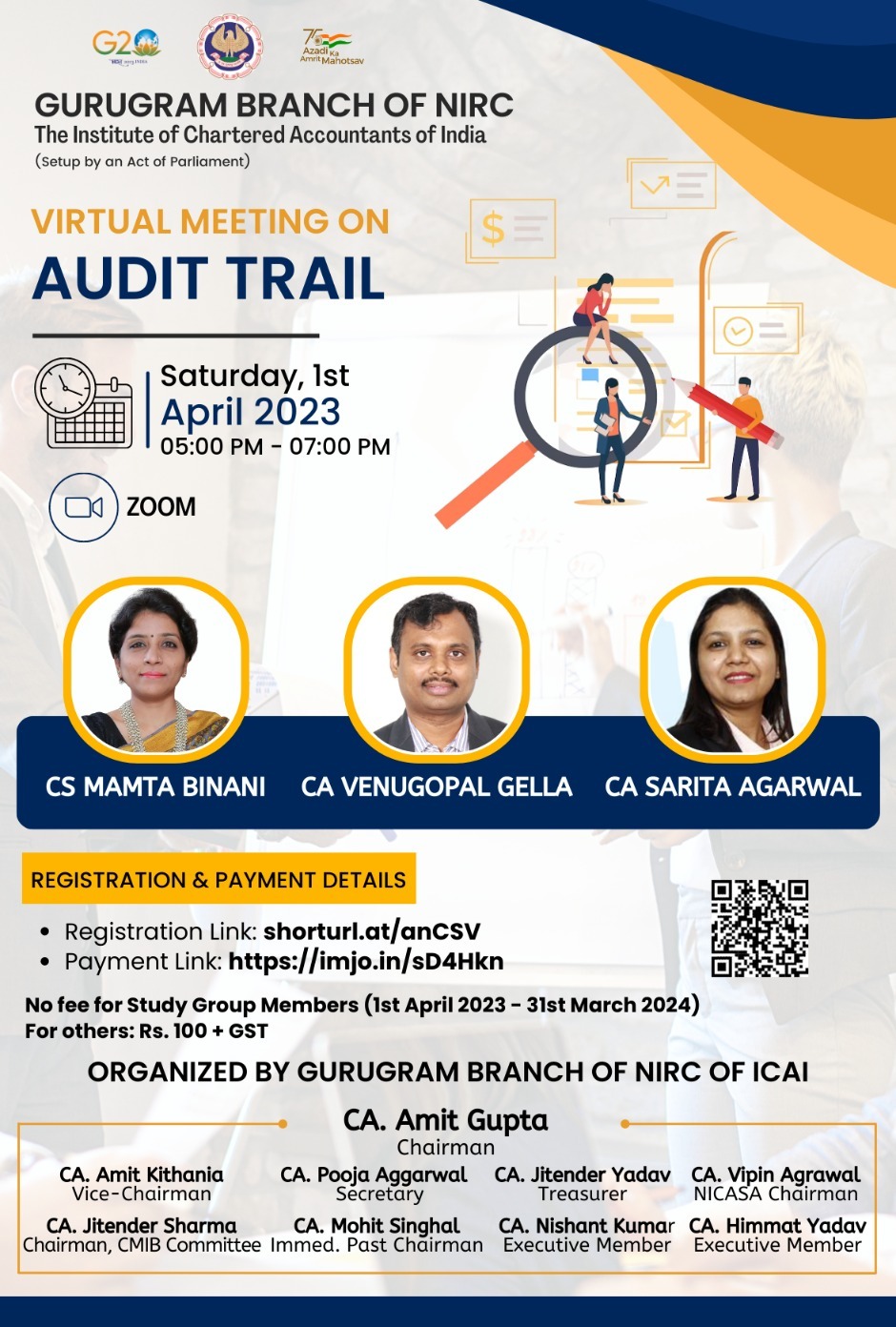 Virtual Meeting on Audit Trail