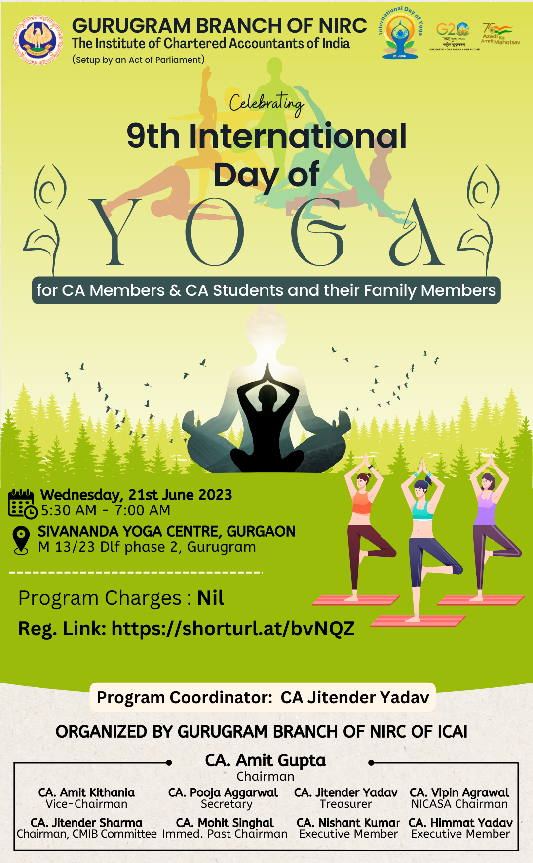 9th International Yoga Day