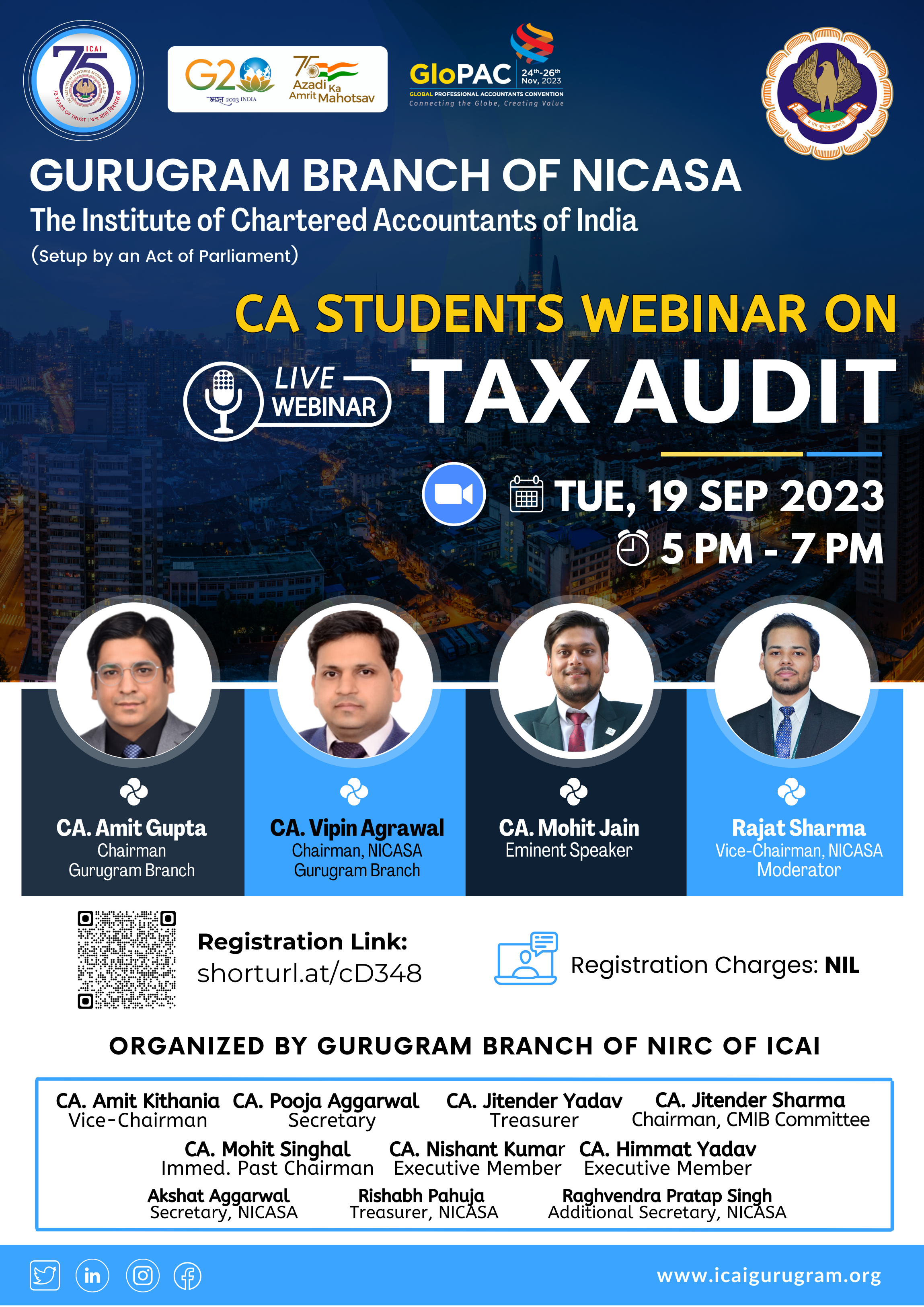 CA Students Webinar on Tax Audit